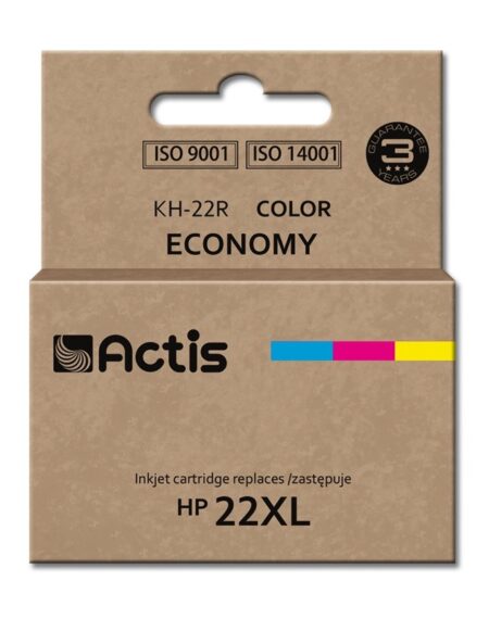 Tusz trójkolorowy ACTIS KH-22R (HP 22XL C9352A) 18 ml